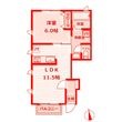 藤沢市高倉の間取図