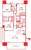 クリオレジダンス横浜新杉田の間取図