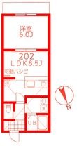 アトラス菊名の間取図