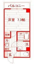 ラ・プラージュⅡの間取図