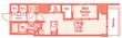 プライムブリス横濱関内の間取図