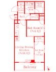 シルク パークレーンの間取図