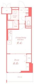 ラフィシア関内の間取図