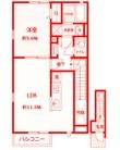 アムール アンバーの間取図