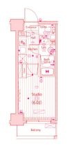 ガーラ・ステーション東神奈川の間取図