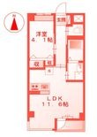 プリオール鶴ヶ峰の間取図