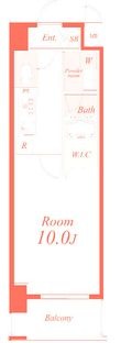 エスポアールの間取図
