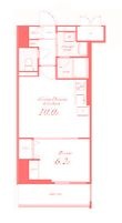 ラフィシア関内の間取図