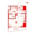 プレール・ドゥーク横濱紅葉坂の間取図