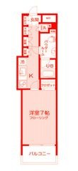 日神デュオステージ横濱マリンスクエアの間取図