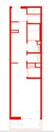 ヴィラ立場の間取図