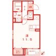 カーサ・デ・コンフォルトの間取図