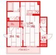 ルーヴェの間取図