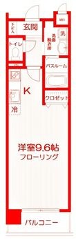 写真：カーサ・グランデ生麦2階の間取図