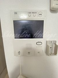 モニター付きインターホンでセキュリティ安心♪
