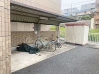 敷地内駐輪場♪