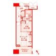 ライオンズステ一ジ関内メダリオンの間取図