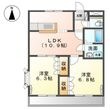 リープクレセントの間取図