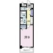 プラシード倉敷の間取図