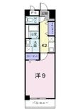 プラシード倉敷の間取図