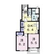 アルモニーBの間取図