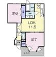 アウローラＢの間取図