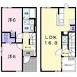 ウェルカムの間取図