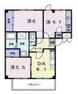 ミノリハイツの間取図