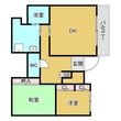 ハイツ西田の間取図
