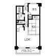 パルティール南ヶ丘の間取図