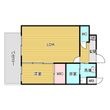 Alivis三国本町の間取図