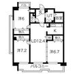 ふじハイツの間取図