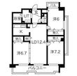 ふじハイツの間取図
