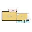 本町マンションの間取図