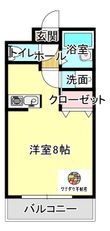 エスポワール郡元の間取図