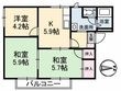 フレグランス浦手山の間取図