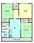 スカイヴィラ鳥生の間取図