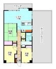 グランドール参番館の間取図
