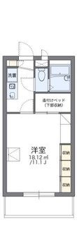 レオパレスヴィル　ヌーブの間取図