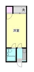 コーポライン2の間取図