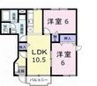 ヒルサイドコートの間取図