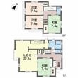 東門5丁目貸家の間取図