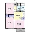 アバンティハイツの間取図