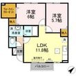メゾン・メルベーユの間取図