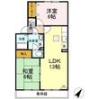 バロンコート A棟の間取図