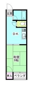 ハイツ越智の間取図