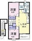 ベル・アルモニーBの間取図