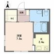 サニーハイツタマキの間取図
