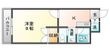 ライジングスクエアの間取図