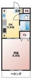 メゾン希の間取図
